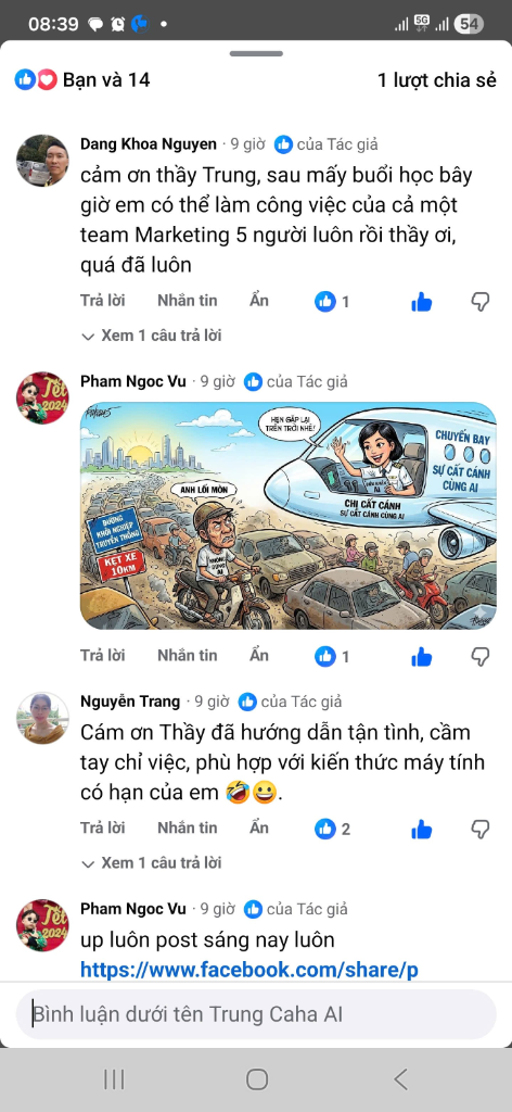 Feedback học viên 3